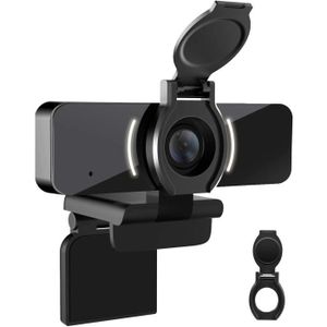 WEBCAM webcam 1080p avec microphone et capot de protectio