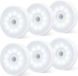 LAMPADAIRE LAMPADAIRE-Blanc Lampe Murale LED Capteur de Mouve