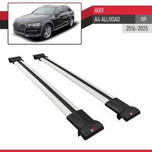 Barres De Toit Menabo Pour Audi A1 Sportback (GB 2019-2025) - Aluminium, Design Aérodynamique, Installation Facile, Noir