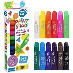 Gibot Crayon de Couleurs Enfant, Crayon Bebe 12 Mois, Crayon Cire