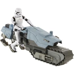 FIGURINE - PERSONNAGE Figurine Stormtrooper 12 cm et Véhicule épisode 9 