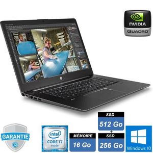 HP ZBook 15 G3 Core i7-6820HQ 512GB SSD ES MP-DC-RD - PC PORTATIL
