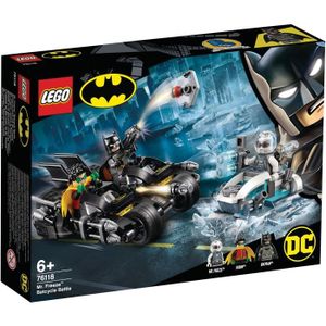 ASSEMBLAGE CONSTRUCTION LEGO® DC Comics Super Heroes 76118 Mr. Freeze™ con