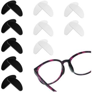 Plaquettes silicone autocollantes pour lunettes deals