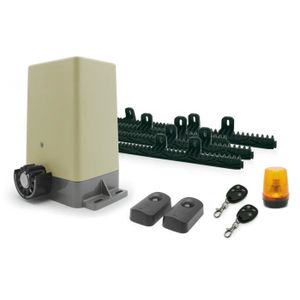 motorisation portail coulissant 4m 200kg easymate sem200 avidsen cdiscount bricolage