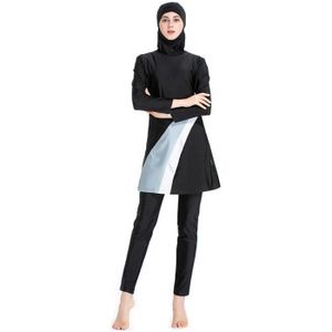 COMBINAISON DE NATATION 3 Pièces Musulman Maillot de Bain Femmes Islamique