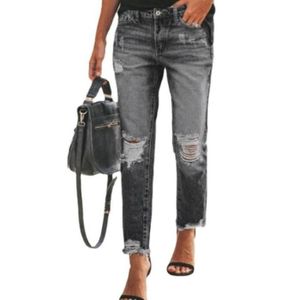 Jean noir a deals trou femme