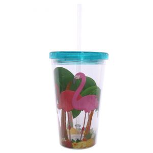 Puckator/ Tasse de Voyage r/éutilisable en Bambou /écologique 400 ML Motif Licorne Rose
