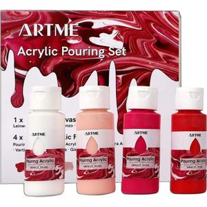 PEINTURE ACRYLIQUE ARE Peinture Acrylique Pouring Coulée - Comprend 4