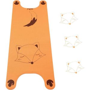 TAPIS DE SOL FITNESS Tapis de Yoga pour Enfants - Borpein - Renard - PVC Antidérapant - 0,5cm d'épaisseur