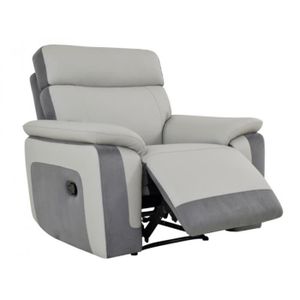 Fauteuil papasan pivotant grand confort 87L x 97l x 90H cm gris