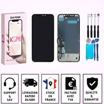 Kit écran LCD Pour IPhone X/10 + Joint, Verre Trempé Et Outils - Neuf, Marque CINQ TEQ