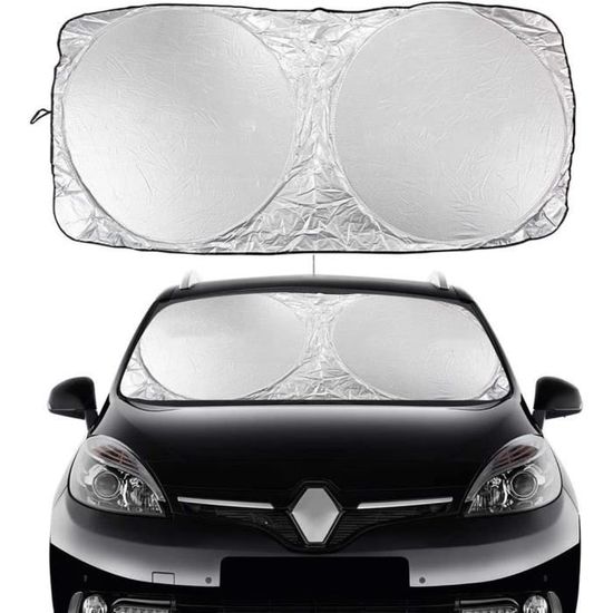 AMTBBK Camion Pare-Brise Avant Pliant Couverture Pare Brise Voiture Soleil Pare-Brise Couverture Pare Brise Voiture UV Ray Blocker Gardez Votre Voiture Cool 87 * 28