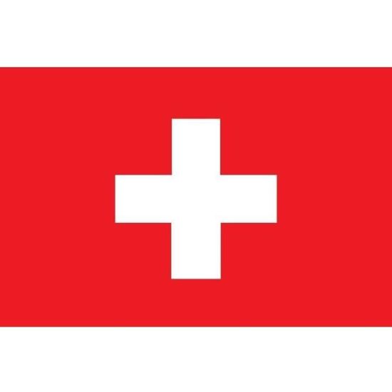 DRAPEAU SUISSE 90x90cm - DRAPEAU HELVÉTIQUE 90 X 90 Cm