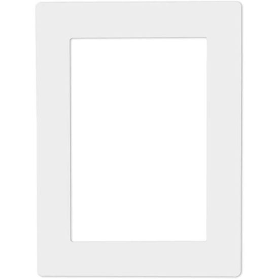 Lot De 15 Cadres Photo Magnétiques - Format 12,7 X 17,8 Cm - Blanc - Pour Réfrigérateur Et Surfaces Métalliques - 7
