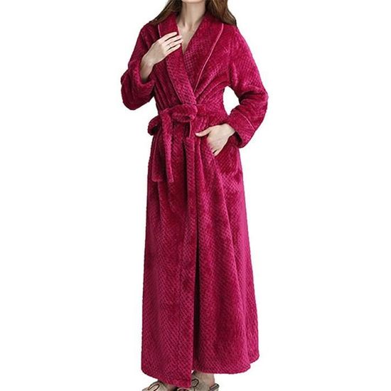 Robe de chambre velours femme online