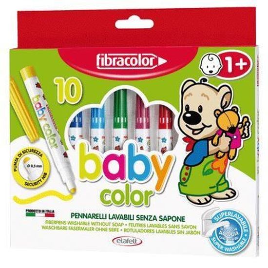 Feutre Coloriage Pointe Moyenne Bebe Assorti Boi Cdiscount Beaux Arts Et Loisirs Creatifs
