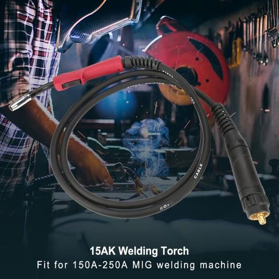 Torche De Soudage MIG/MAG MB15 3m - Connecteur Européen Standard