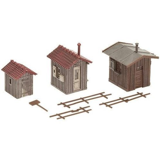 KIBRI 10278 1/87 Ho Maquette Kit De 2 Remorques Ou Roulottes De
