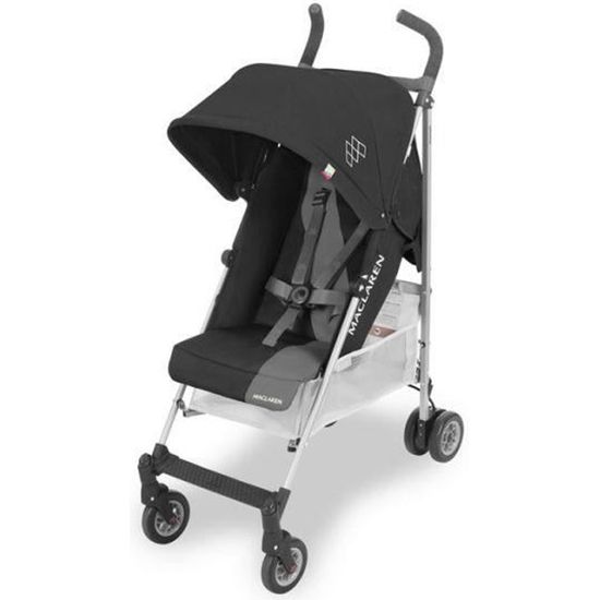 Poussette maclaren noir discount
