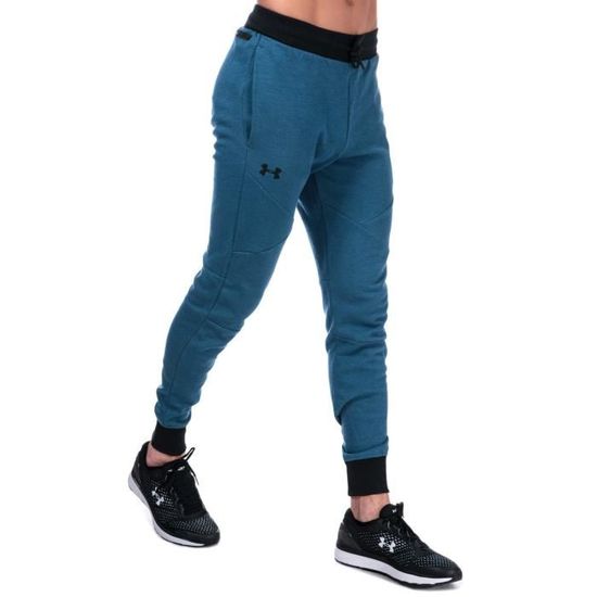 Under Armour Jogging Unstoppable Double Knit Bleu Homme Bleu