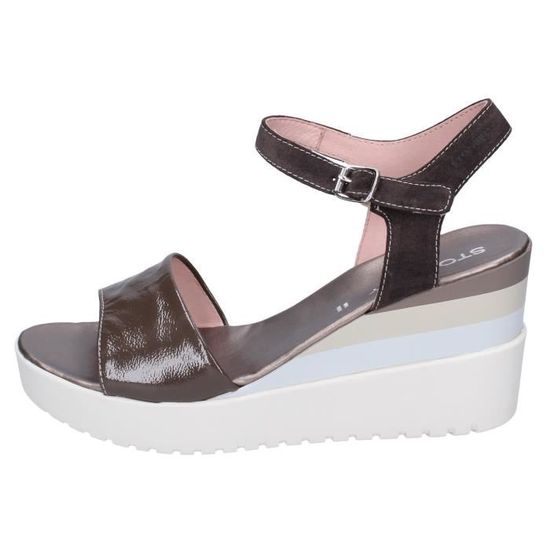 STONEFLY Sandales Femme Gris Daim BE378 Gris Cdiscount Chaussures