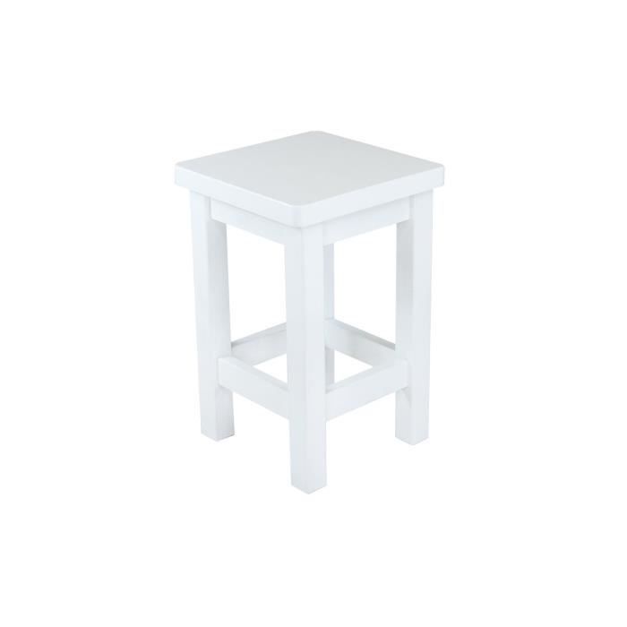 Tabouret droit bois(Wengé)