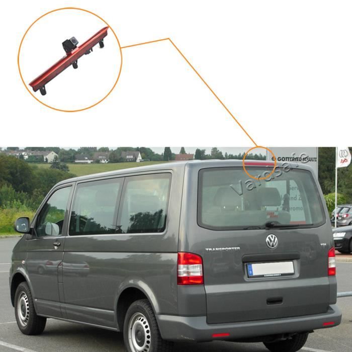 Vardsafe VS597 Caméra de recul pour feux de freinage pour Volkswagen Transporter T5 Van/Caravelle/Multivan