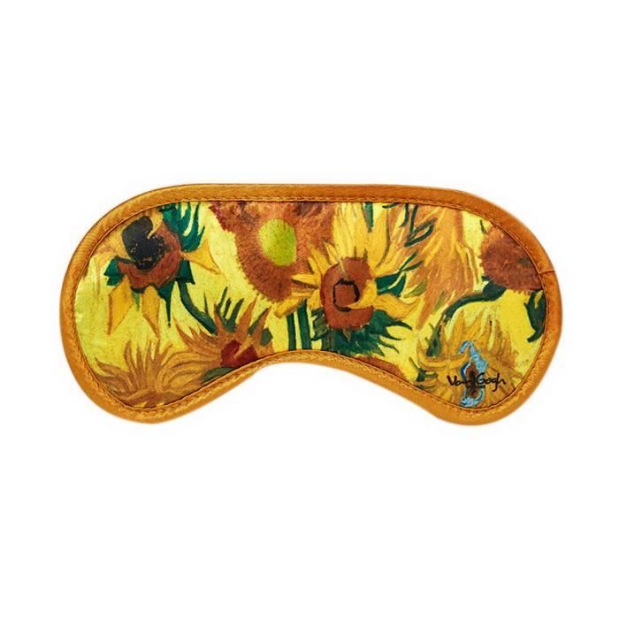 Masques respirables de masque de coton de Van Gogh tournesols pour le voyage de camping de sommeil