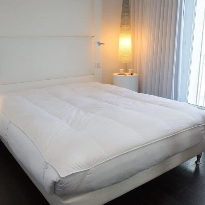 Surmatelas 140x200 canard 90% duvet neuf