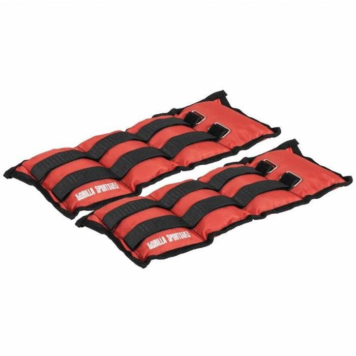 Bandes lestées pour poignets ou chevilles - 2 x 1,5 KG