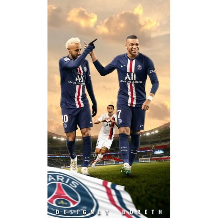 ZNA-44 5D DIY Diamond Painting World Football Team Diamond Painting Paris Saint-Germain Dessin au diamant Mosaïque Taille:60x90CM