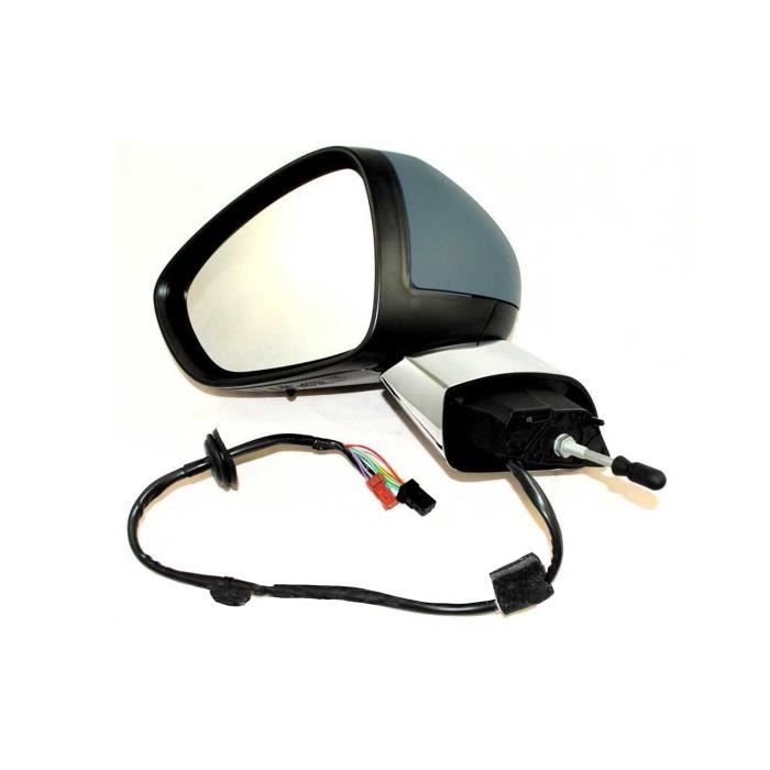 Rétroviseur Ext. gauche électrique dégivrant avec clignotant - Base chromée pour CITROEN DS3 de 2009 à 2011