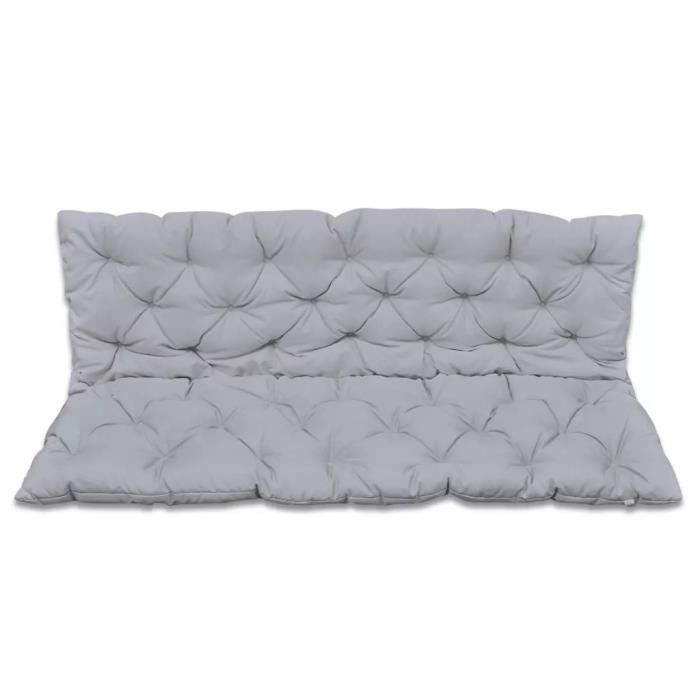 Coussin pour banquette - coussin pour balancelle 150 cm (Balancelle non incluse) -PAI