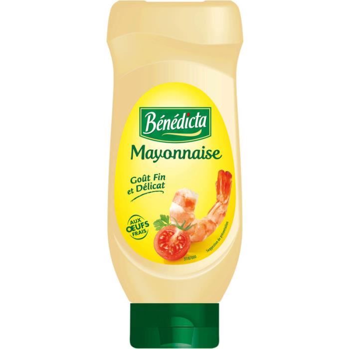 BENEDICTA Mayonnaise nature - 585 g