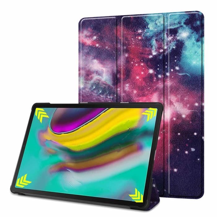 Tablette Coque Pour Samsung Galaxy Tab S5e 10.5- SM-T720 SM-T725 Etui Housse,avce Support,avec Auto Éveil-Veille - Motif F#
