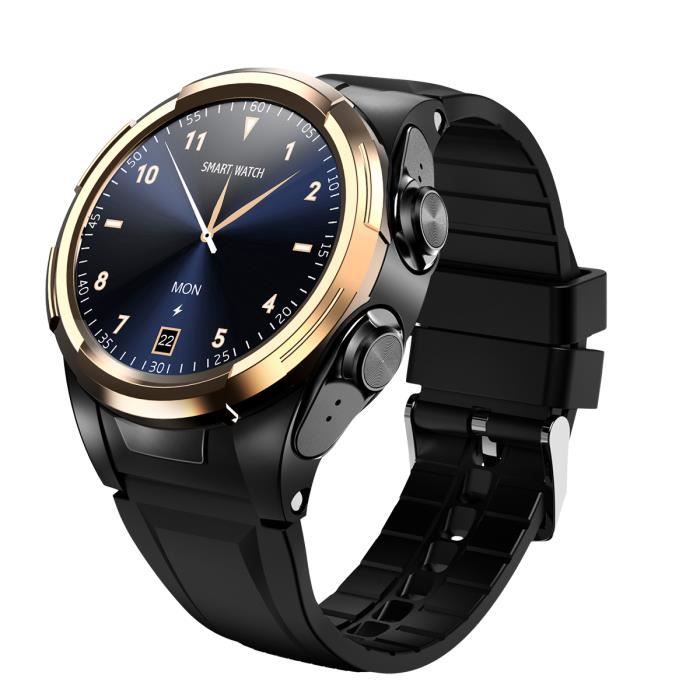 PIMPIMSKY Montre Connectée Homme Femme - Montre Intelligent Fréquence -calories Smart watch Sport +TWS Casque Bluetooth