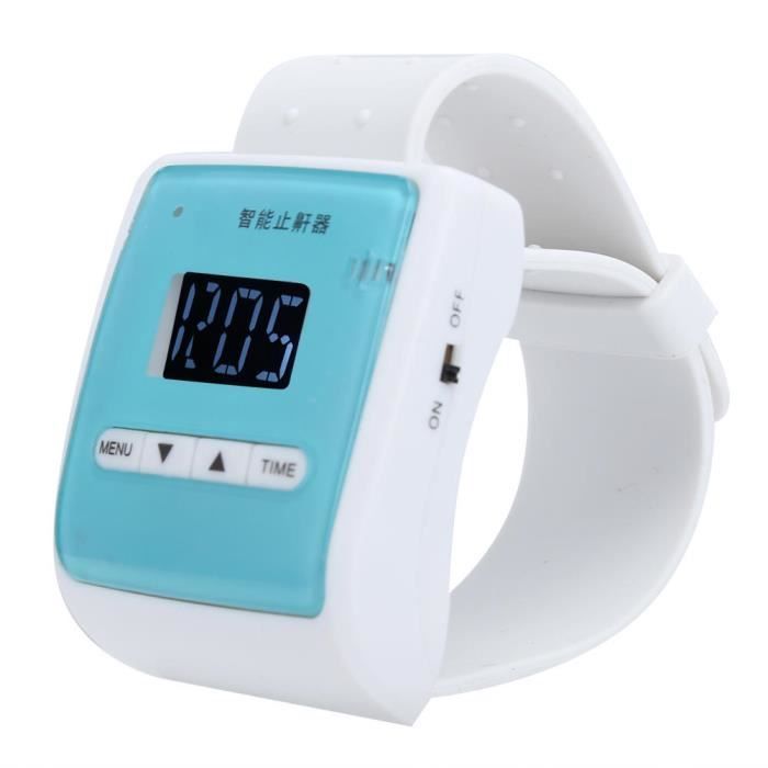 VBESTLIFE Dispositif anti-ronflement Bouchon de Ronflement Électronique Domestique Intelligent Montre Bracelet Anti-Ronflement