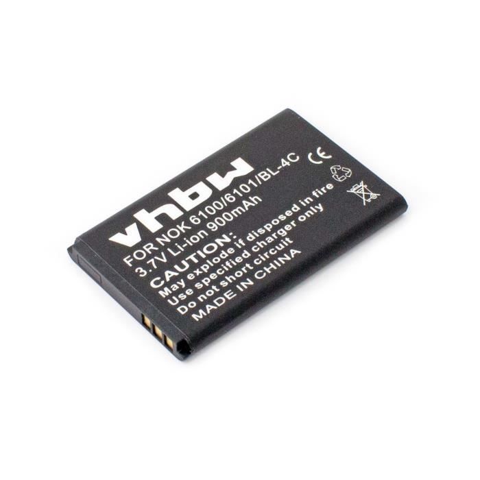 vhbw Batterie compatible avec Doro Primo 401, 2424, 1360, 2414, DFC-0160 smartphone (900mAh, 3,7V, Li-ion)
