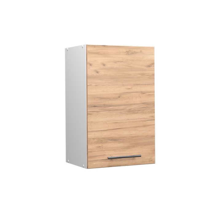 Vicco Élément Haut De Cuisine Fame-Line Chêne De Force Doré/Anthracite 45 Cm - Meuble Suspendu Modulaire