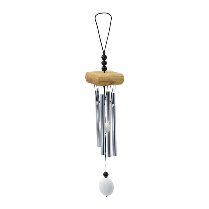 MagiDeal Support Rack Affichage Carillons Éoliens Bois 5 Positions - Stand Méditation