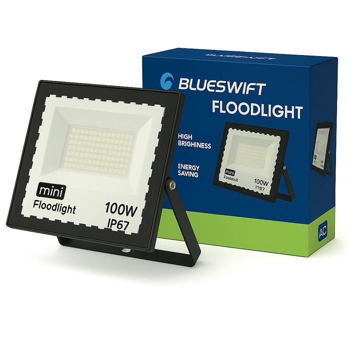 Projecteur LED extérieur 100W pour jardin tonnelle ou entrepôt