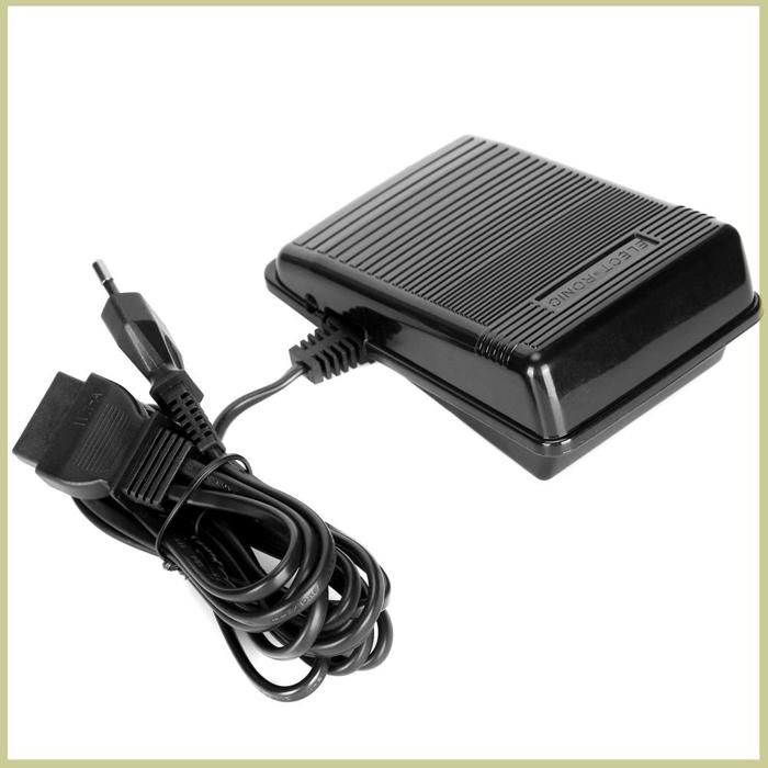 Cocosity Pédale de pied de machine à coudre Pédale de Commande au Pied pour Machine à Coudre Domestique de electromenager machine - Cocosity