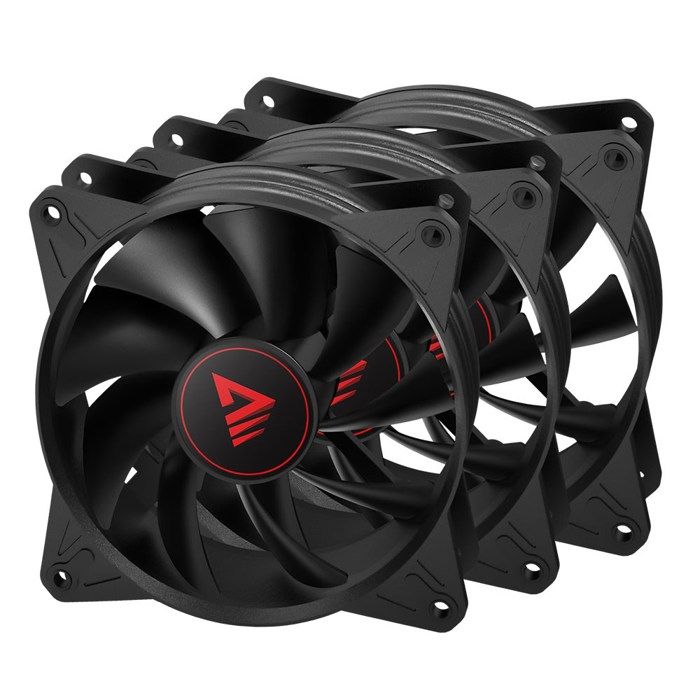SAVIO Ensemble de ventilateurs BLADE X1 SET 3 x 120mm 4 pin PWM - vue 2