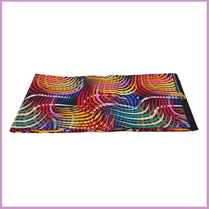 Tissu Africain Ankara Polycoton – Imprimé Cire, Motif Dernier Cri, Vente Au Yard (ou Par 6 Yards)