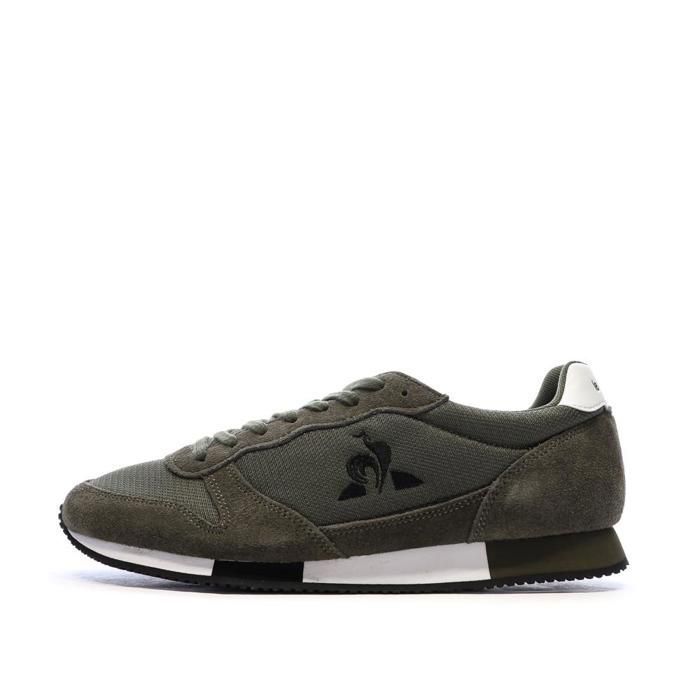 Le Coq Sportif Baskets Kaki Homme Le Coq Sportif Alpha