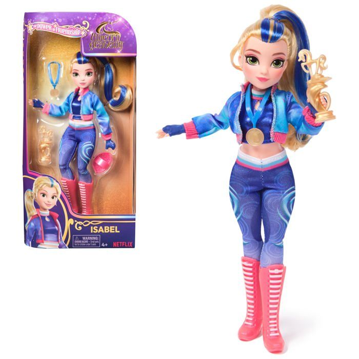 Poupée - Unicorn Academy - Isabel - 24 cm - 9 Articulations - Accessoires Inclus