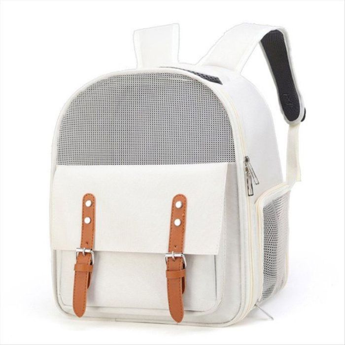 Sac à Dos de Transport pour Animaux de Compagnie Grande Capacité pour Chats Petits Chats Chiens Réglable.