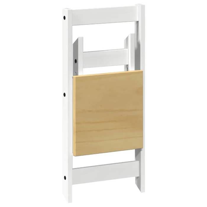Mode Chaise de canapé/Canapé-chaise pour adulte CHEZ YIYI Chaises à manger pliables lot de 4 Corona bois massif de pin 40x47x717075