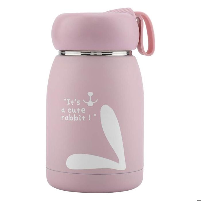 Thermos 14x75cm  - Lazozo -  acier inoxydable intérieur verre portable bouteille isotherme gourde isotherme tasse isolante vacuum f